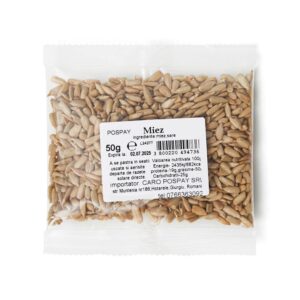 Miez de floarea soarelui prajit cu sare 50g