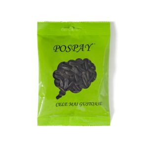 Seminte de floarea soarelui negre prajite fara sare 40g